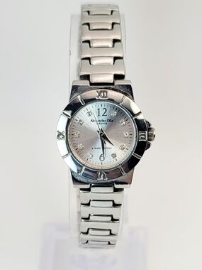 Alessandra Olla Firenze AO-755-2 Women’s Watch Silver Tone Crystal Dial